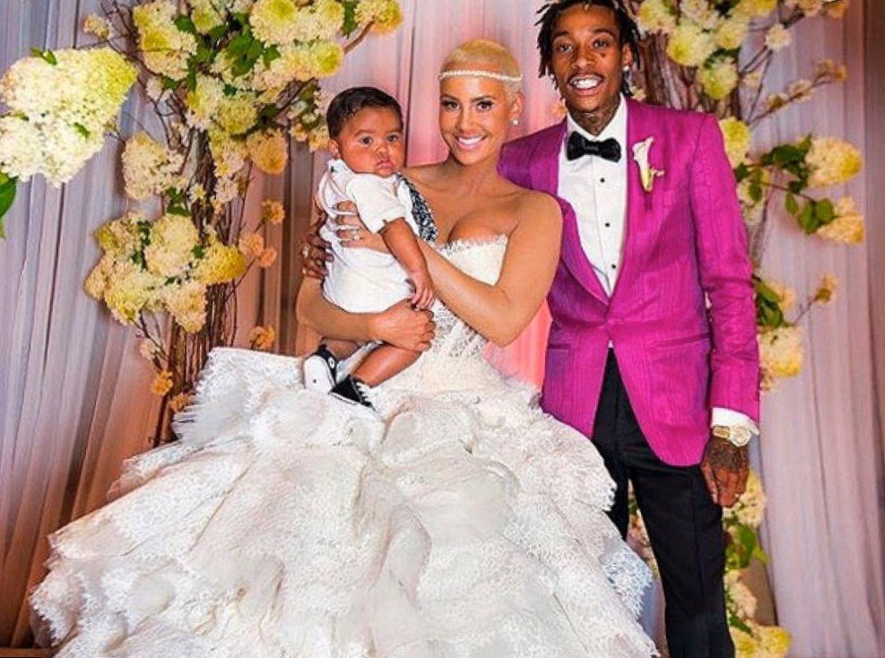 Amber Rose and Wiz Khalifa Amber Rose