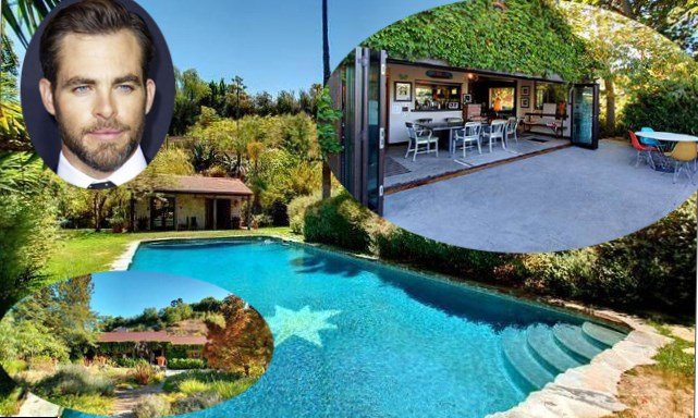 Chris Pine Los Angeles Home Chris Pine house
