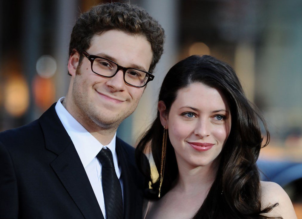 Seth Rogen with his wife Lauren Miller Seth Rogen net worth:family