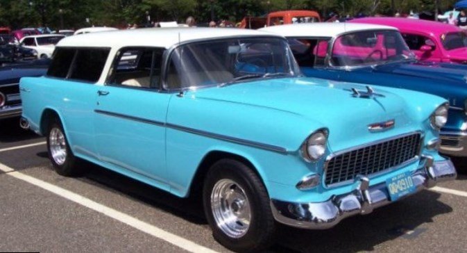 Bruce Willis car 1955 Chevrolet Bel Air Nomad Bruce Willis car