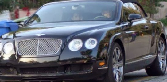 Bruce Willis car Bentley Continental GTC Bruce Willis car