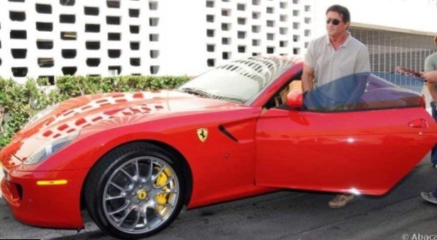 Sylvester Stallone car Ferrari 599 GTB Fiorano Sylvester Stallone car