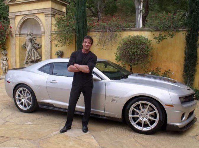 Sylvester Stallone car Hendricks Camaro SS Sylvester Stallone car