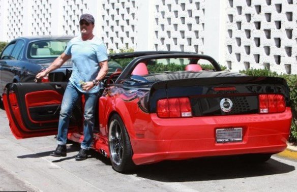 Sylvester Stallone car Mustang GT Sylvester Stallone car