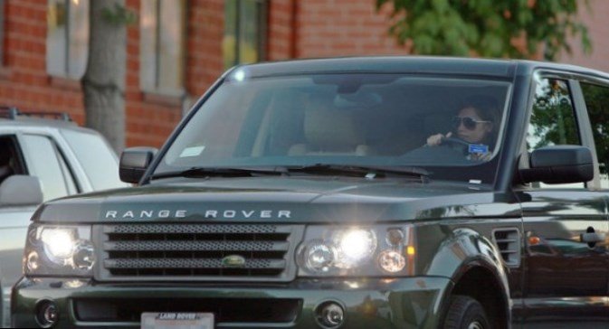 Ashley Tisdale car Range Rover SUV Ashley Tisdale car