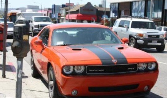 Audrina Patridge car  Dodge Challenger Audrina Patridge car