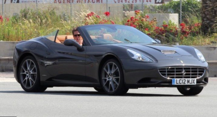 Hugh Grant cars Ferrari California Hugh Grant cars