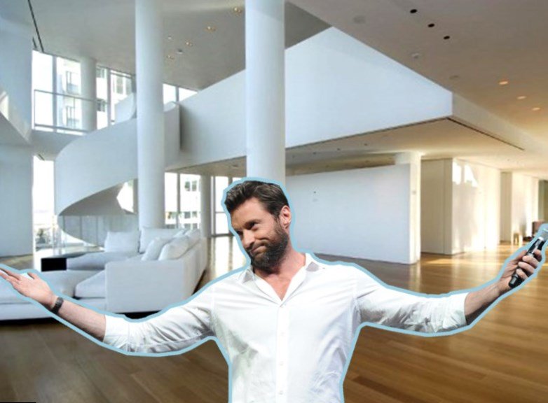 Hugh Jackman house New York triplex home Hugh Jackman house
