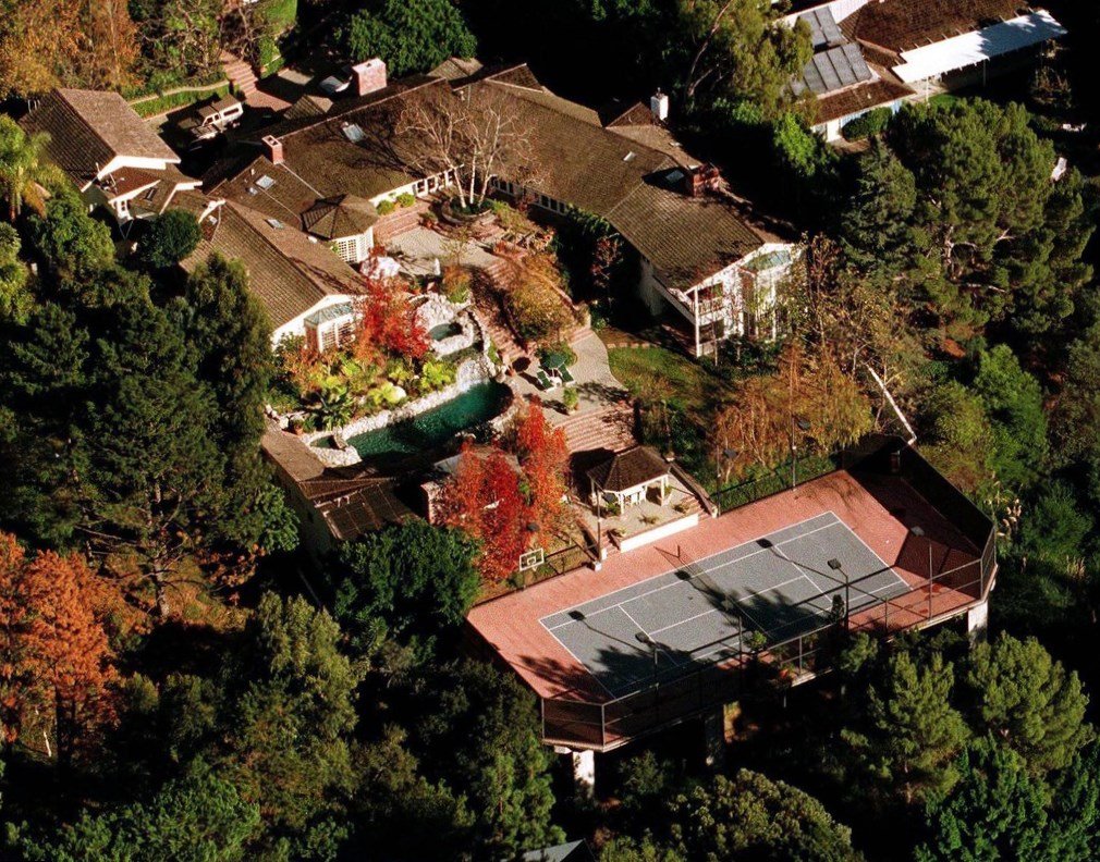 Jim Carrey  Brentwood home Jim Carrey house