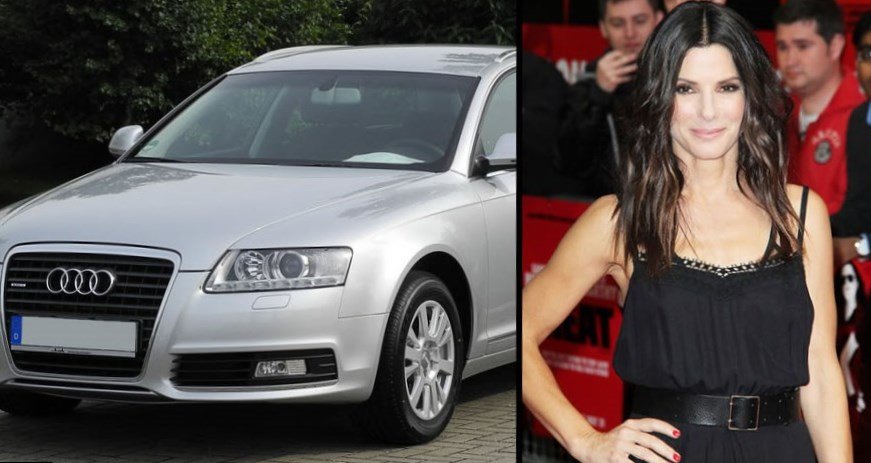 Sandra Bullock car Audi A6 Sandra Bullock car