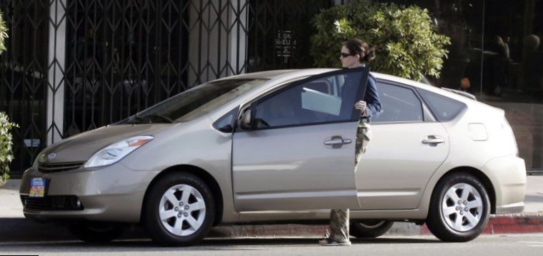 Sandra Bullock car Toyota Prius Sandra Bullock car