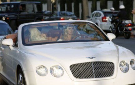 Heidi Klum Car Bentley Continental GTC Heidi Klum Car