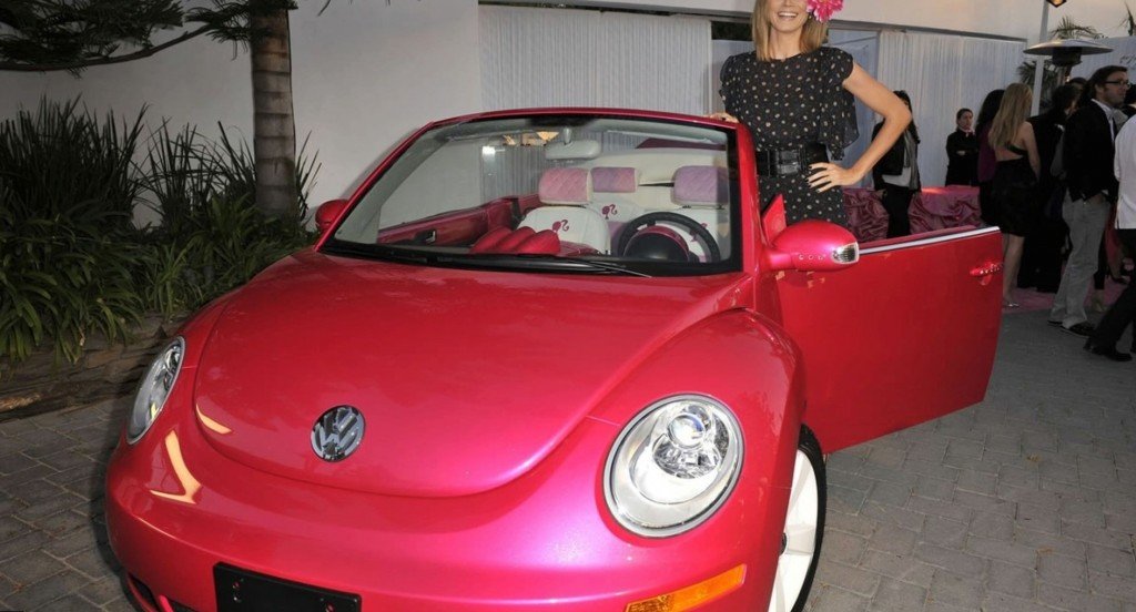 Heidi Klum Car VW Beetle Convertible Heidi Klum Car