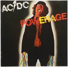 Angus Young. Powerage. Album Cover Angus Young. Powerage. Album Cover