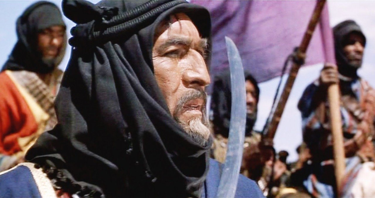 Anthony Quinn in Lawrence of Arabia Anthony Quinn in Lawrence of Arabia