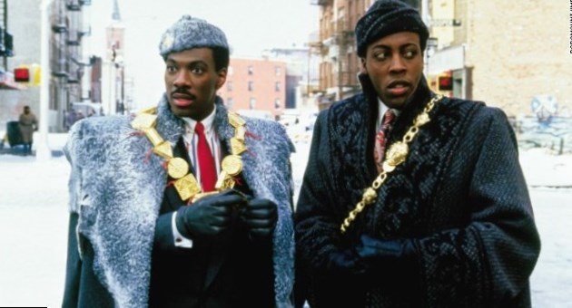 Arsenio Hall in Coming to America (first from right) Arsenio Hall in Coming to America (first from right)