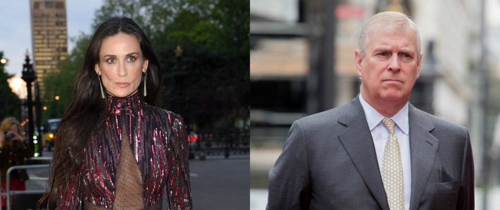 Demi Moore and Prince Andrew